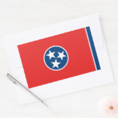 Tennessee Rechteckiger Aufkleber (Umschlag)