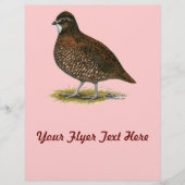 Tennessee Red Quail Flyer (Vorne)