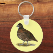 Tennessee Red Quail Schlüsselanhänger (Vorderseite)