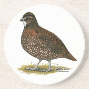 Tennessee Red Quail Untersetzer