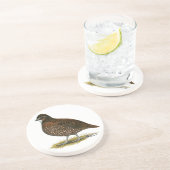 Tennessee Red Quail Untersetzer (Seite)