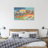 Tennessee (Riverboat Scene) Leinwanddruck (Insitu (Schlafzimmer))