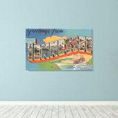 Tennessee (Riverboat Scene) Leinwanddruck (Insitu (Holzboden))