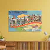 Tennessee (Riverboat Scene) Leinwanddruck (Insitu (Wohnzimmer))