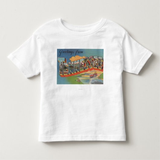 Tennessee (Riverboat-Szene) Kleinkind T-shirt (Vorderseite)