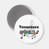 Tennessee Rocks Magnet (Vorderseite/Rückseite)
