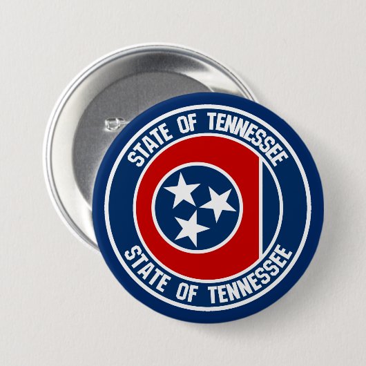 Tennessee-RundEmblem Button (Vorne & Hinten)