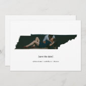 Tennessee Save the Date Fotokarte (Vorne/Hinten)