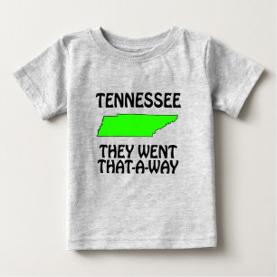 Tennessee - Sie gingen Dort-Hin Baby T-shirt