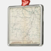 Tennessee Silbernes Ornament (Links)