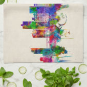 Tennessee Skyline Geschirrtuch (Gefaltet)