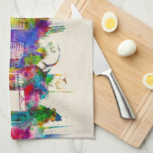 Tennessee Skyline Geschirrtuch (Viertel Falte)