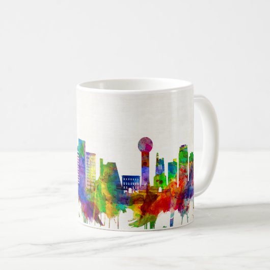 Tennessee Skyline Kaffeetasse (VorderseiteRechts)