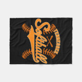 Tennessee Softball Fleecedecke (Vorderseite (Horizontal))