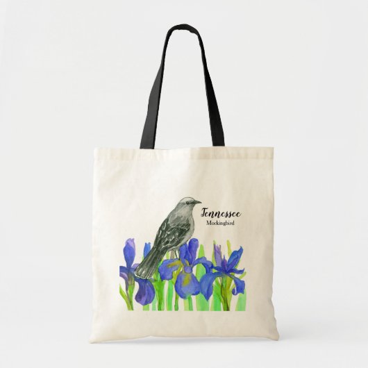 Tennessee Souvenir Tasche Tourist Mockingbird Iris (Vorne)