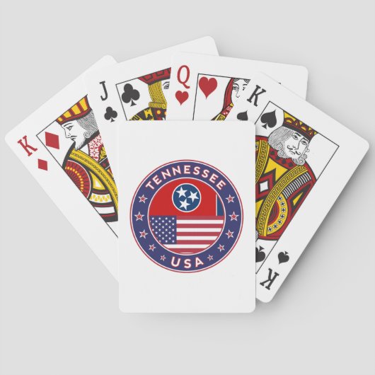 Tennessee Spielkarten (Rückseite)
