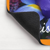 Tennessee Staat Blume Iris Naturfotografie Mousepad (Ecke)