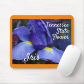 Tennessee Staat Blume Iris Naturfotografie Mousepad (Mit Mouse)