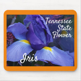 Tennessee Staat Blume Iris Naturfotografie Mousepad
