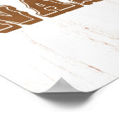 Tennessee Staat Karte Liebe Nash & Spa Poster (Ecke)