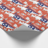 Tennessee Staat Symbole Freiwillige Staat Bilder Geschenkpapier (Ecke)