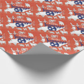 Tennessee Staat Symbole Freiwillige Staat Bilder Geschenkpapier (Ecke)