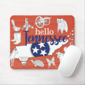 Tennessee Staat Symbole Freiwillige Staat Bilder Mousepad (Mit Mouse)