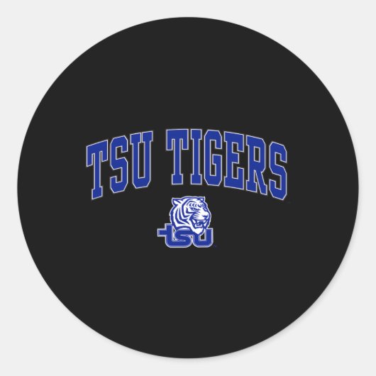 Tennessee Staat Tiger Arkade Runder Aufkleber (Vorderseite)