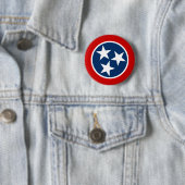 Tennessee-Staats-Flagge Button (Beispiel)