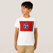 Tennessee-Staats-Flagge T-Shirt (Vorne ganz)