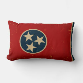 Tennessee-Staats-Flagge VINTAG Lendenkissen
