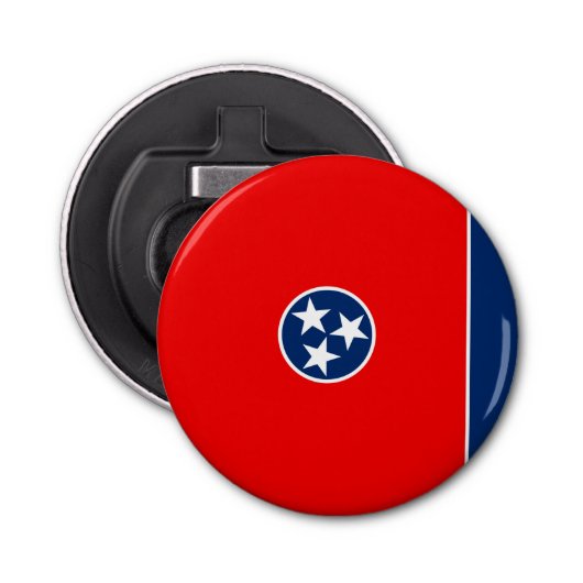 Tennessee-Staats-Flaggen-Entwurf Flaschenöffner (Vorderseite)