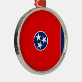 Tennessee-Staats-Flaggen-Entwurf Ornament Aus Metall (Rechts)