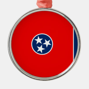 Tennessee-Staats-Flaggen-Entwurf Ornament Aus Metall