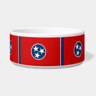 Tennessee-Staats-Flaggen-Haustier-Schüssel Napf