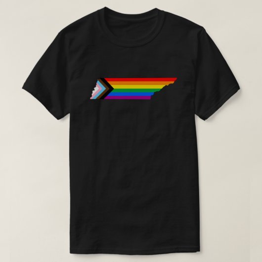 Tennessee Staatsstolz LGBTQ-Progress-Prix T-Shirt (Design vorne)