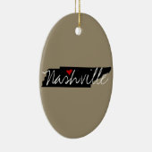 Tennessee-Stadt Keramik Ornament (Rechts)