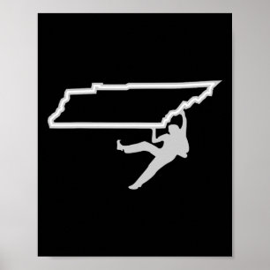 Tennessee State erklimmen für Bergsteiger Poster