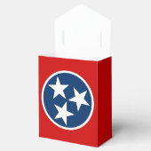 Tennessee State Flag Blaue weiße Stars Geschenkschachtel (Geöffnet)