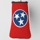 Tennessee State Flag Blaue weiße Stars Golf Headcover (Rotieren 90)