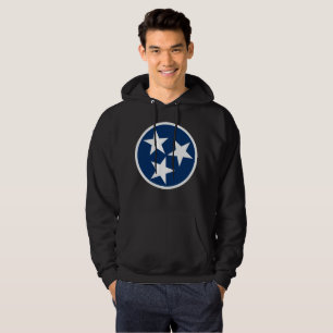 Tennessee State Flag Blaue weiße Stars Hoodie
