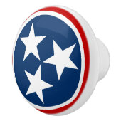 Tennessee State Flag Blaue weiße Stars Keramikknauf (Rechts)