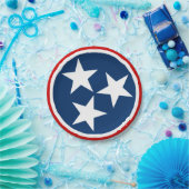 Tennessee State Flag Blaue weiße Stars Pappteller (Party)