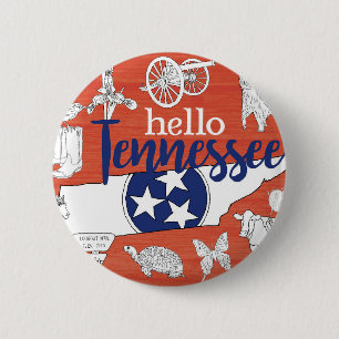 Tennessee State Symbols Volunteer State Images Button
