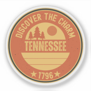 Tennessee State - Volunteer Geist Geschenk Aufkleber