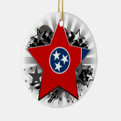 Tennessee-Stern Keramikornament (Rechts)
