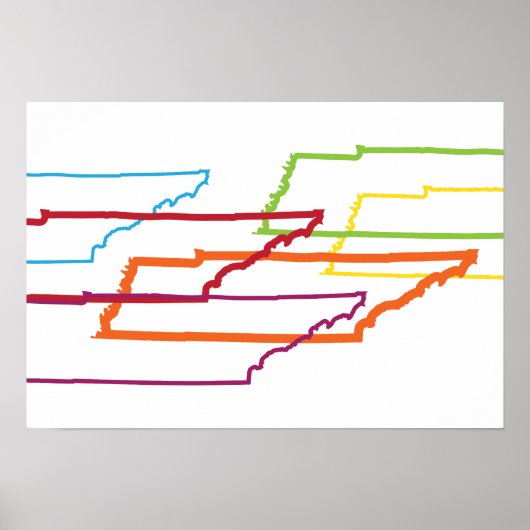 tennessee stolz unscharf poster (Vorne)