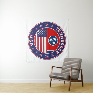 Tennessee, Tennessee, canvas, Plakat, Wandteppich
