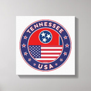 Tennessee, Tennessee-Poster, Leinwand