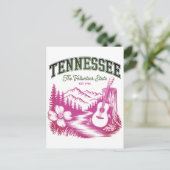 Tennessee The Volunteer State Travel Souvenir Postkarte (Stehend Vorderseite)